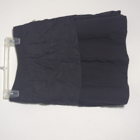 Ann Taylor Womens Skirt Italian Virgin Wool Tweed A Line Dark Charcoal Size‎ 8 - Picture 9 of 10